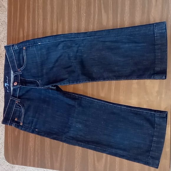 7 For All Mankind Pants - 7 For All Mankind Size 27 Jean Capri Pants